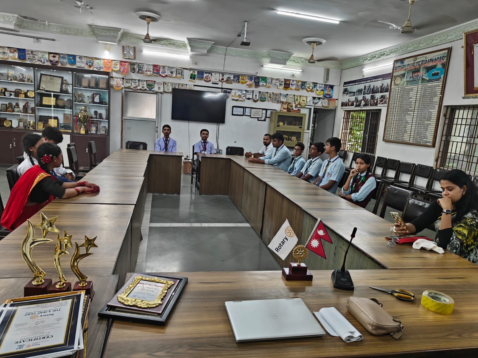 Essay writing competition on movie maverick Mahavtar Narasimha for three schools