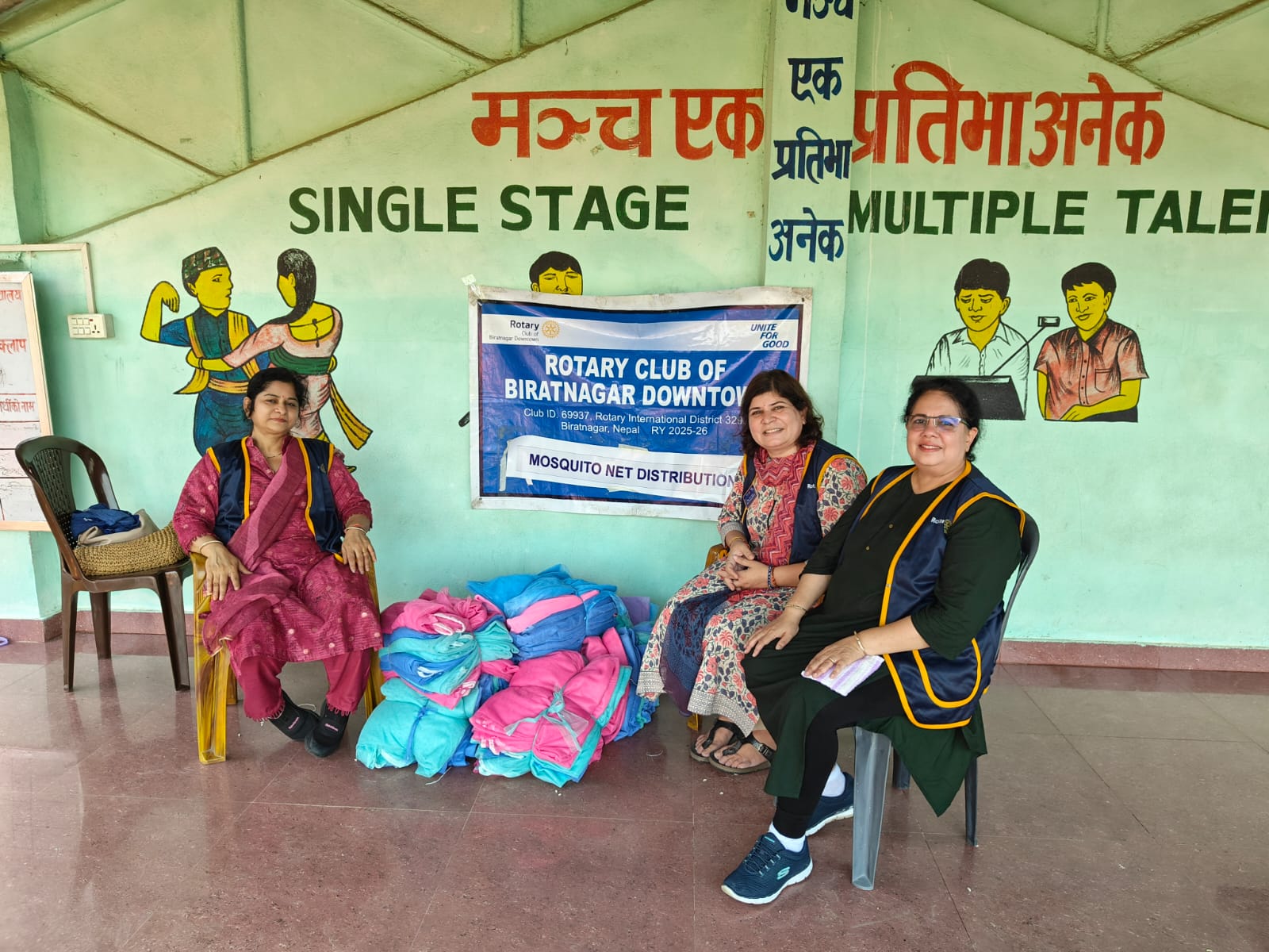 Flood Relief & Dengue Prevention Mosquito Net Drive