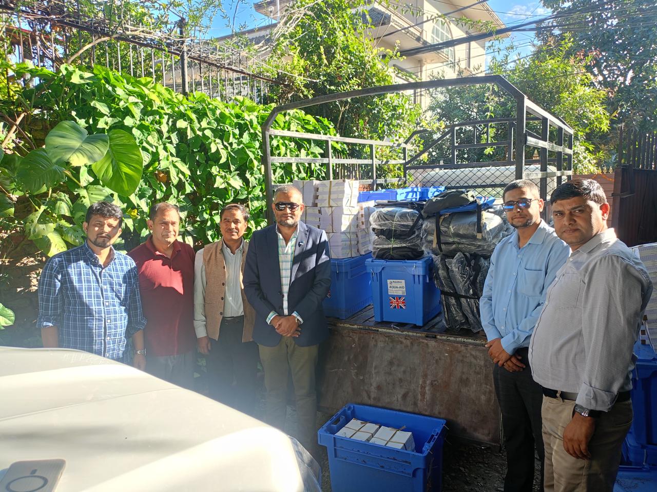 Support to flood victims of Jhapa