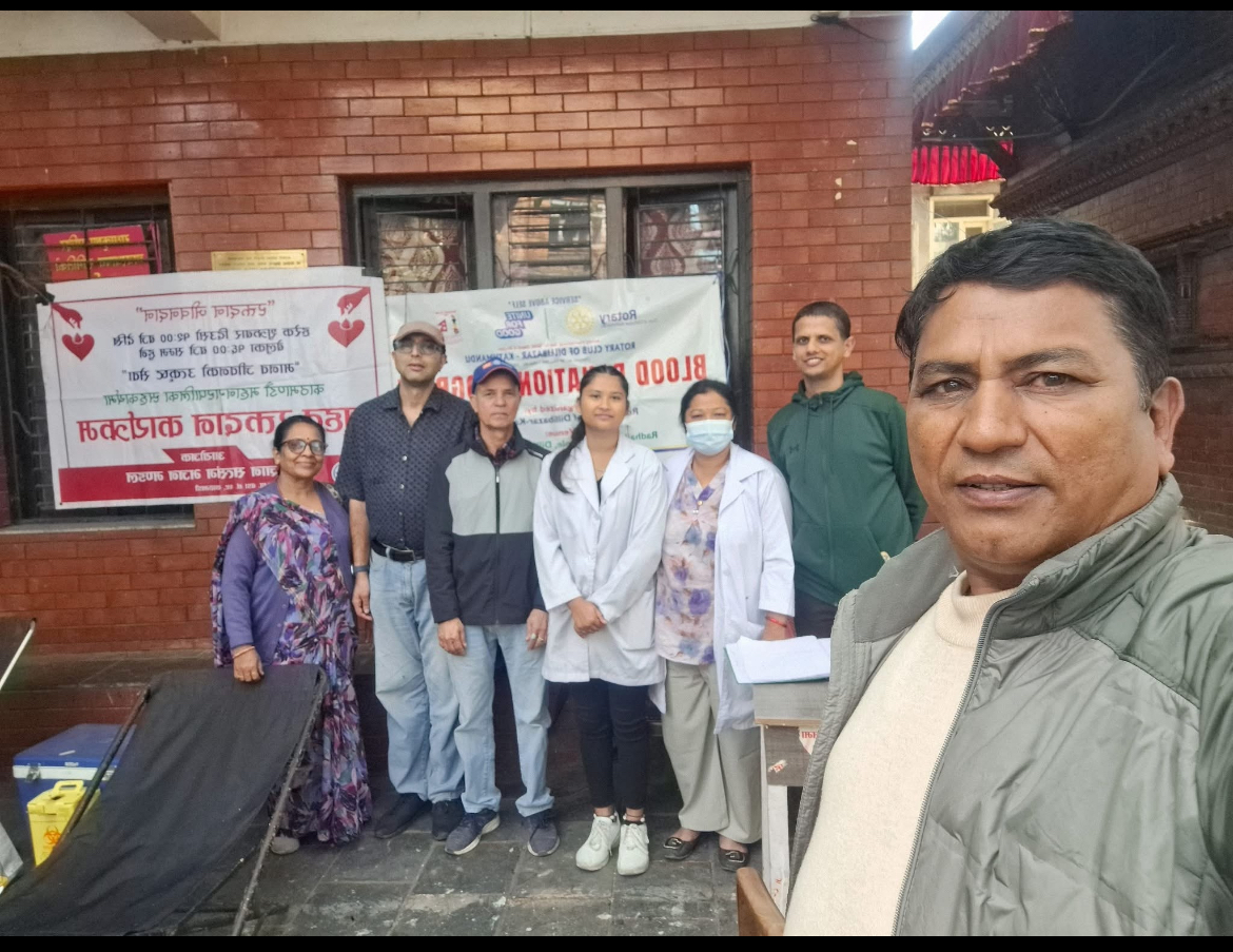 Monthly Blood Donation