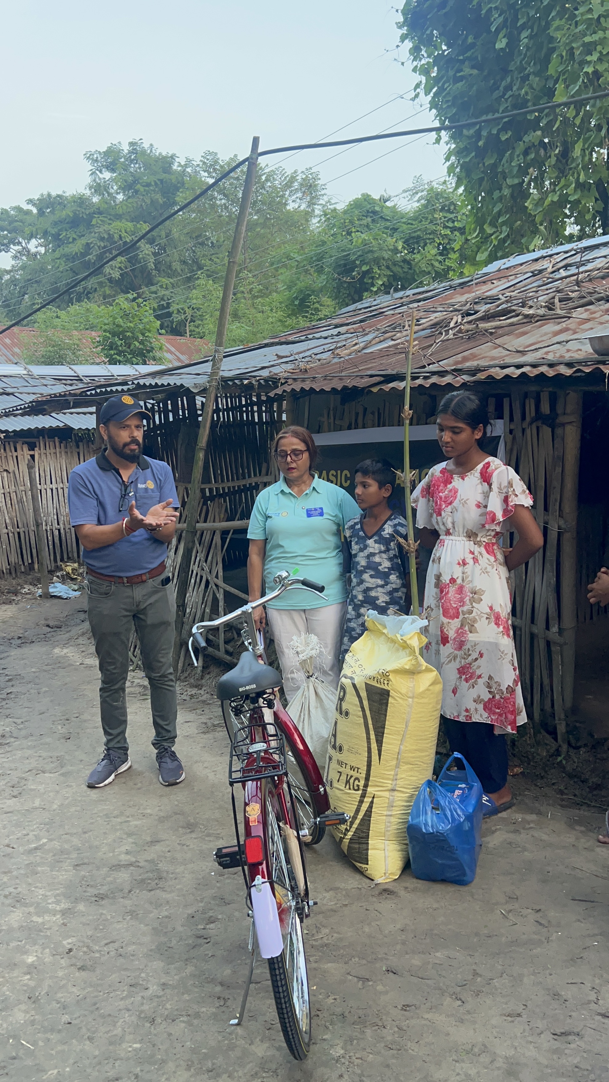 Empowering students supporting on Literacy Day