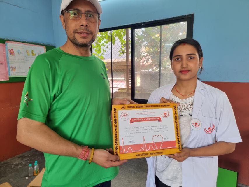 Community Health Camp and 40+ Marathon